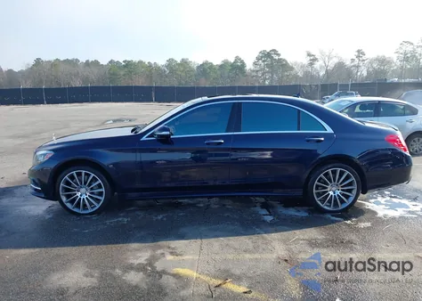 2015 Mercedes-Benz S 550 z USA, uszkodzony, nr VIN WDDUG8CB5FA100760